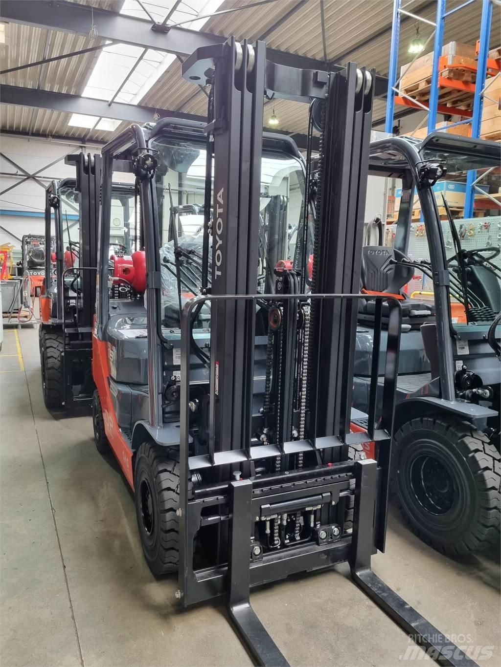 Toyota 02-8FGF18 LPG heftrucks