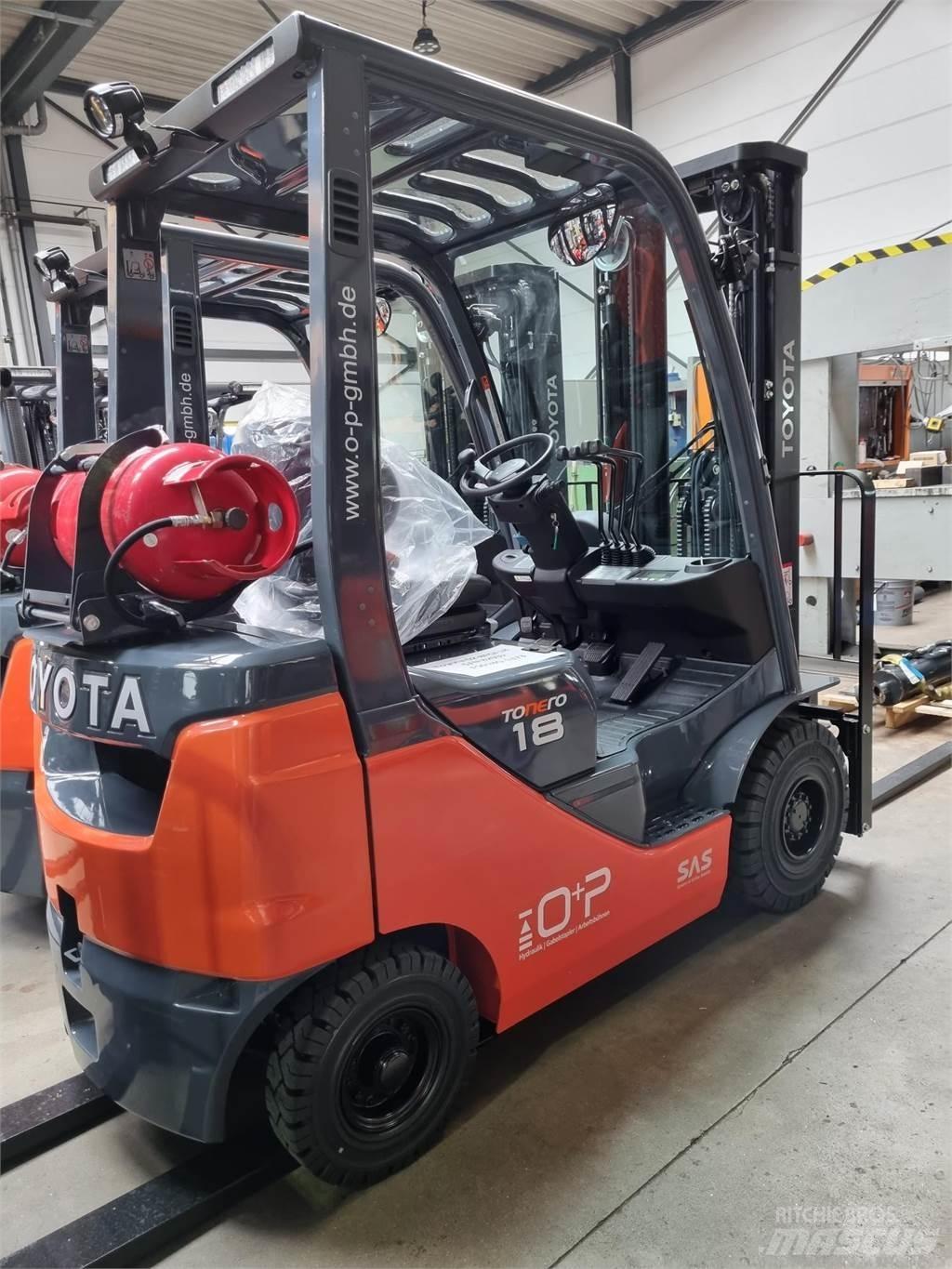 Toyota 02-8FGF18 LPG heftrucks