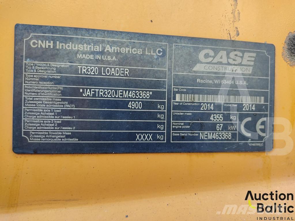 CASE TR 320 Rupsladers