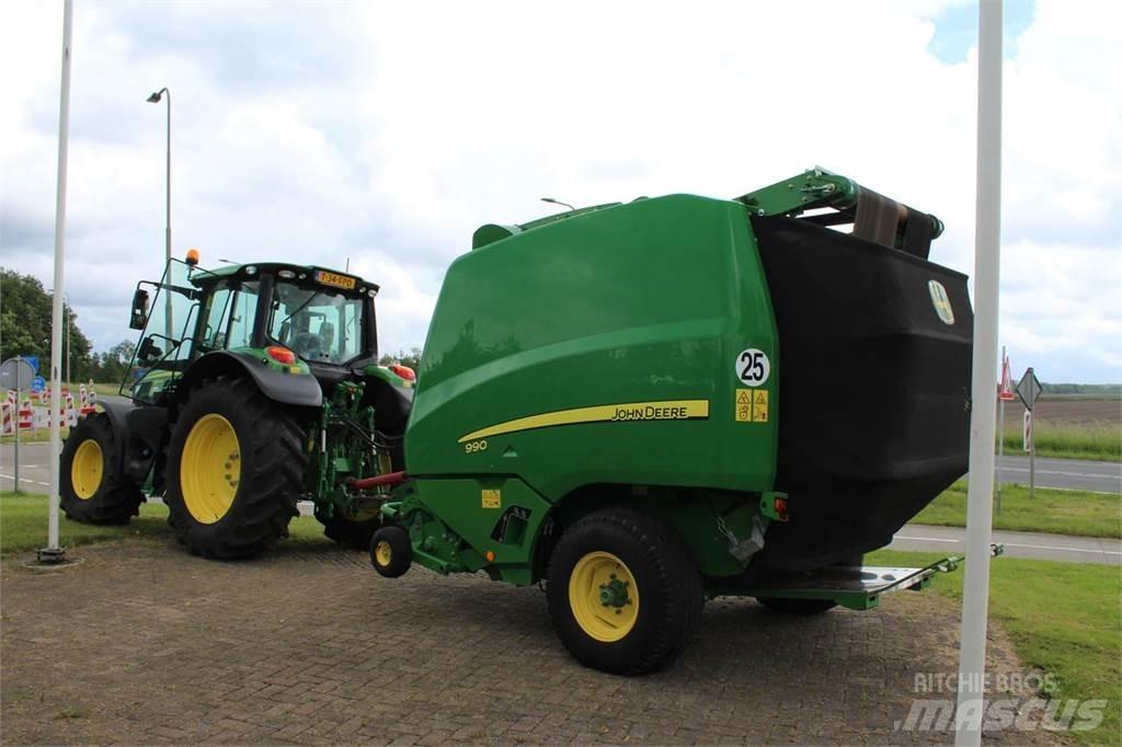 John Deere 990 Ronde-balenpersen