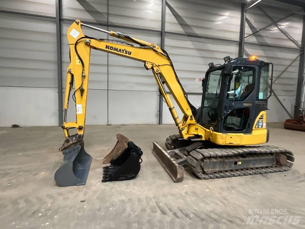 Komatsu PC 55 MR-3 Minigraafmachines < 7t