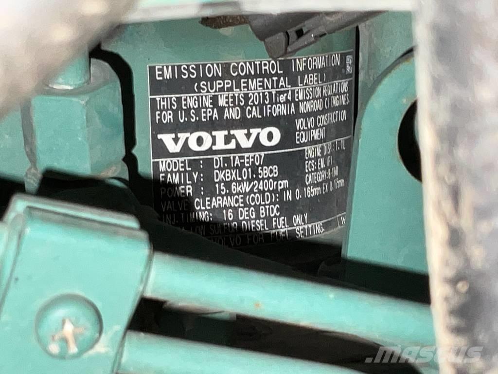 Volvo ECR 25 D Minigraafmachines < 7t