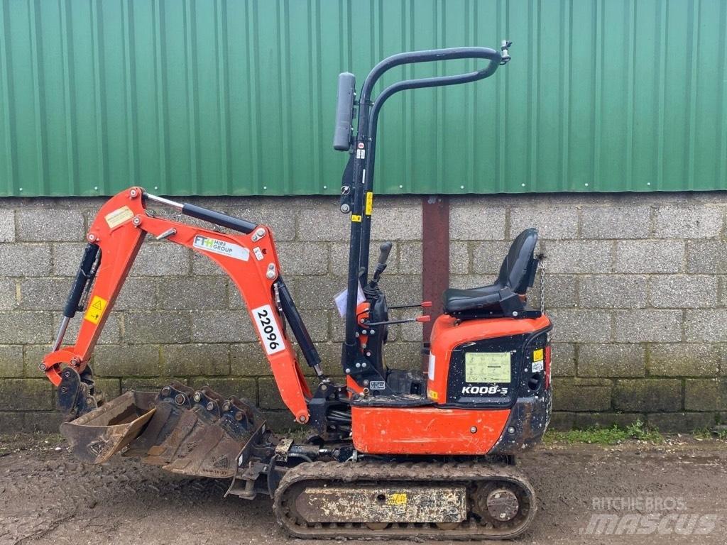 Kubota K008-5 Minigraafmachines < 7t