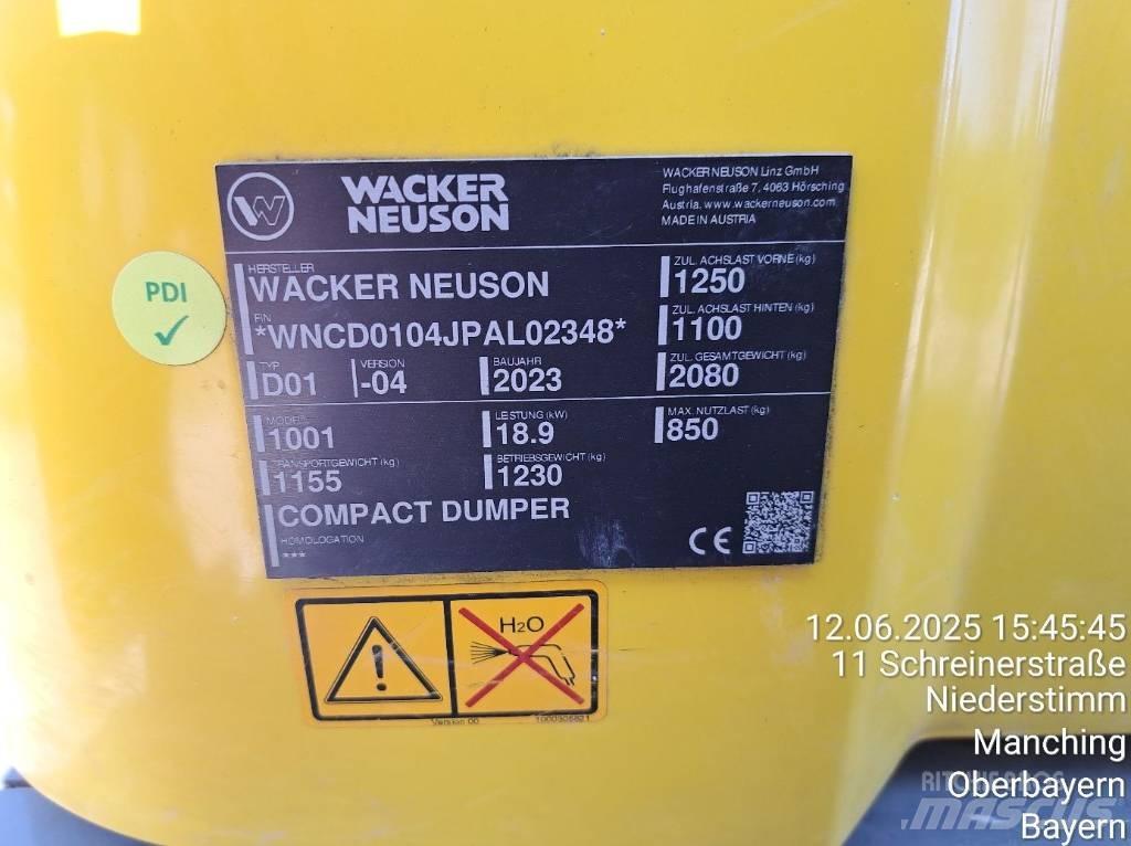 Wacker Neuson 1001 Mini Dumpers