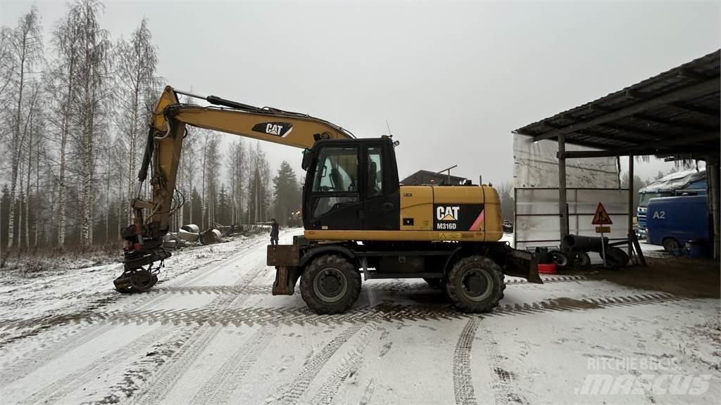 CAT 316 D Wielgraafmachines