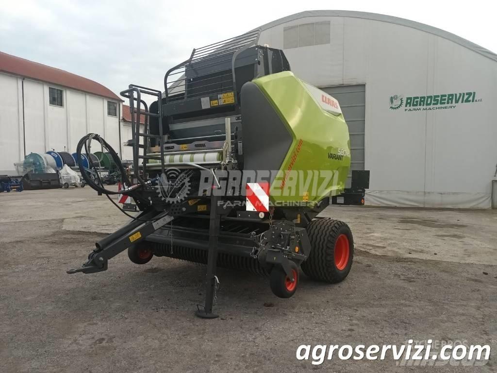 CLAAS Variant 580 RC Ronde-balenpersen