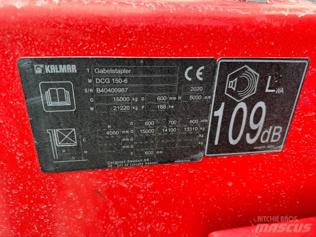 Kalmar DCG150-6 Diesel heftrucks