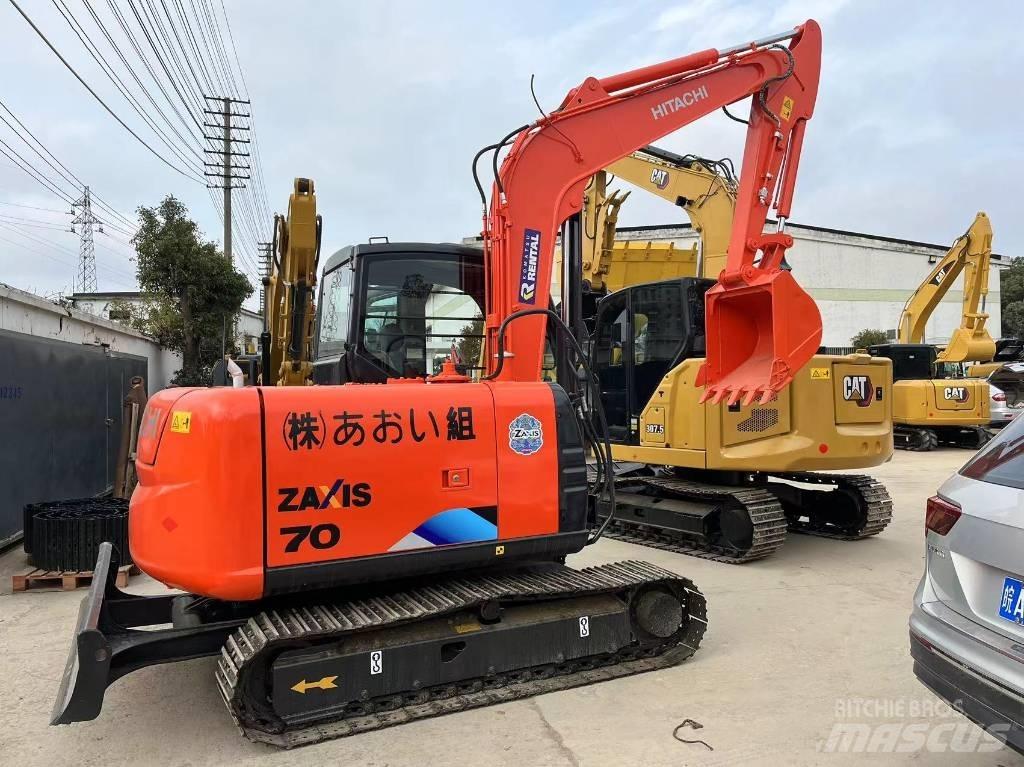 Hitachi ZX 70 Midigraafmachines 7t - 12t