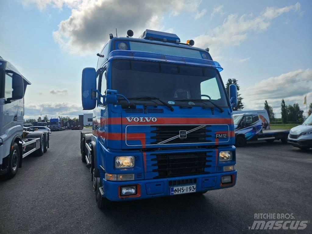 Volvo FM12 420 8x2 Containertrucks met kabelsysteem