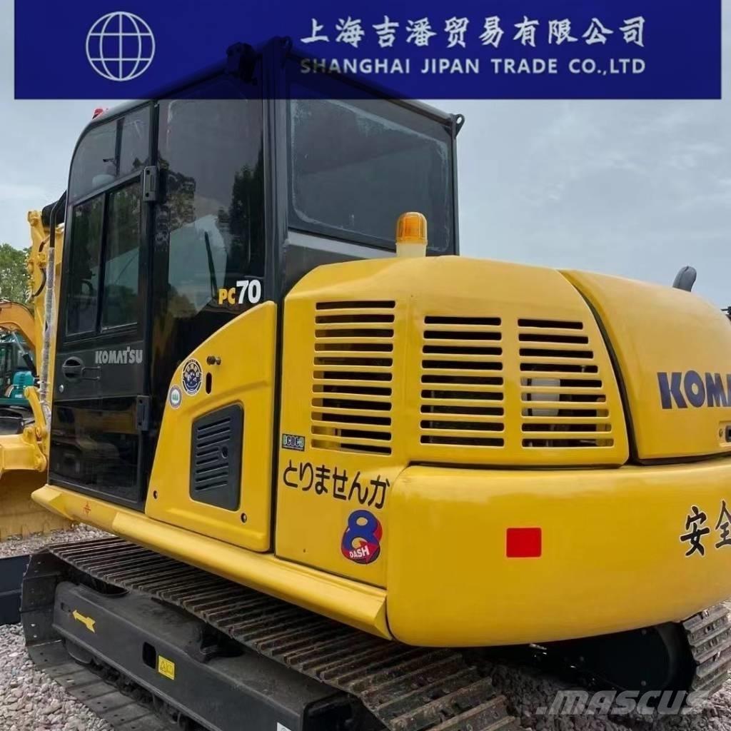 Komatsu PC 70 Rupsgraafmachines