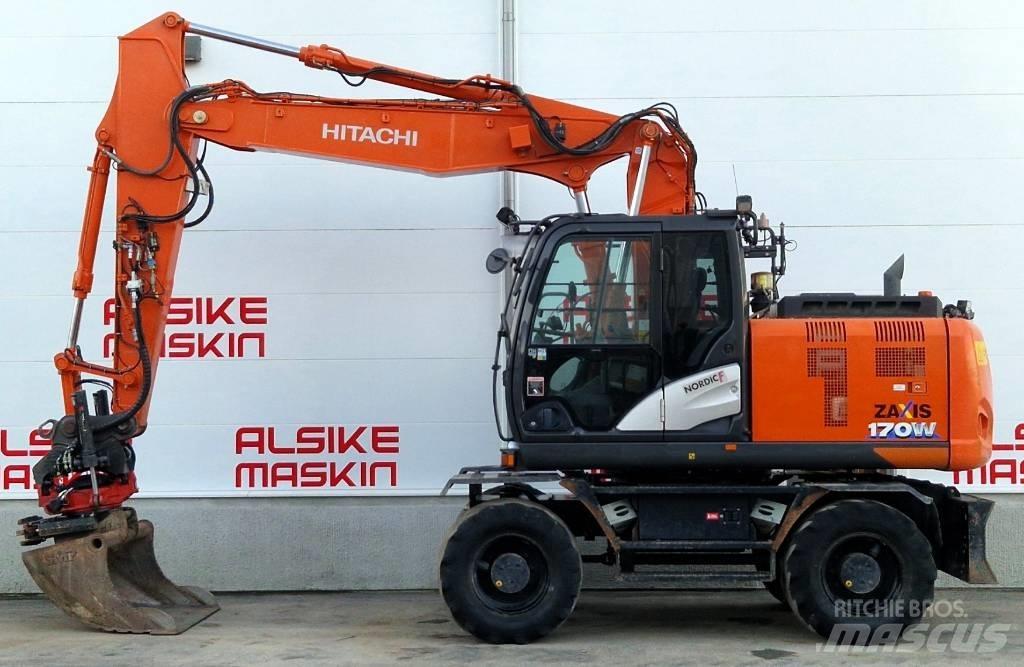 Hitachi ZX 170 W Wielgraafmachines