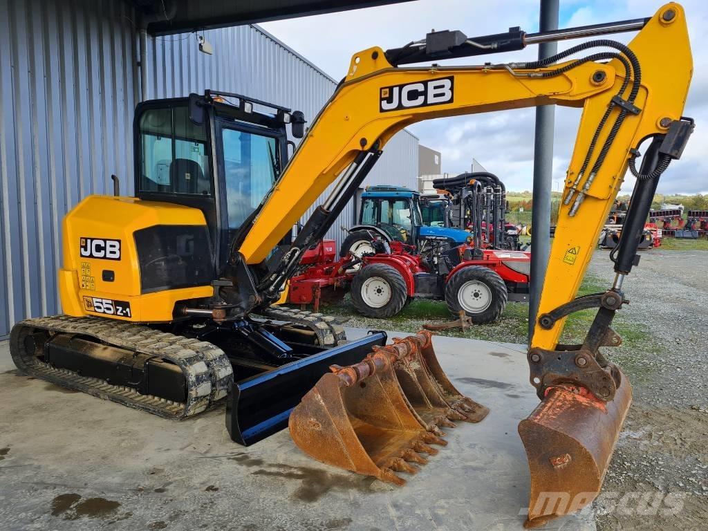 JCB 55 Z-1 Minigraafmachines < 7t