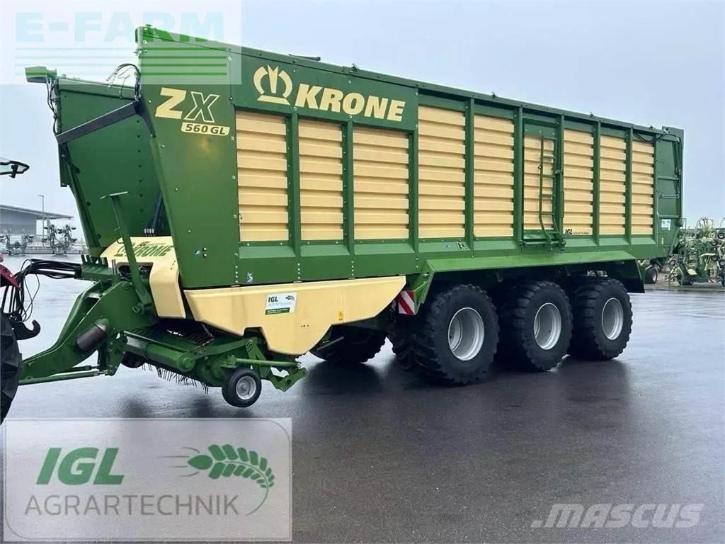 Krone zx 560 gl Overige opleggers