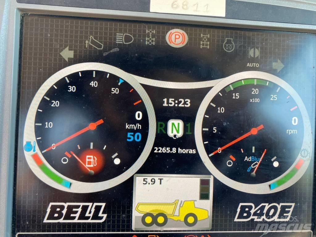 Bell B 40 E Knik dumptrucks