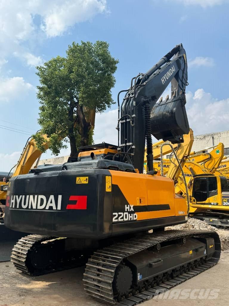 Hyundai HX220HD Rupsgraafmachines