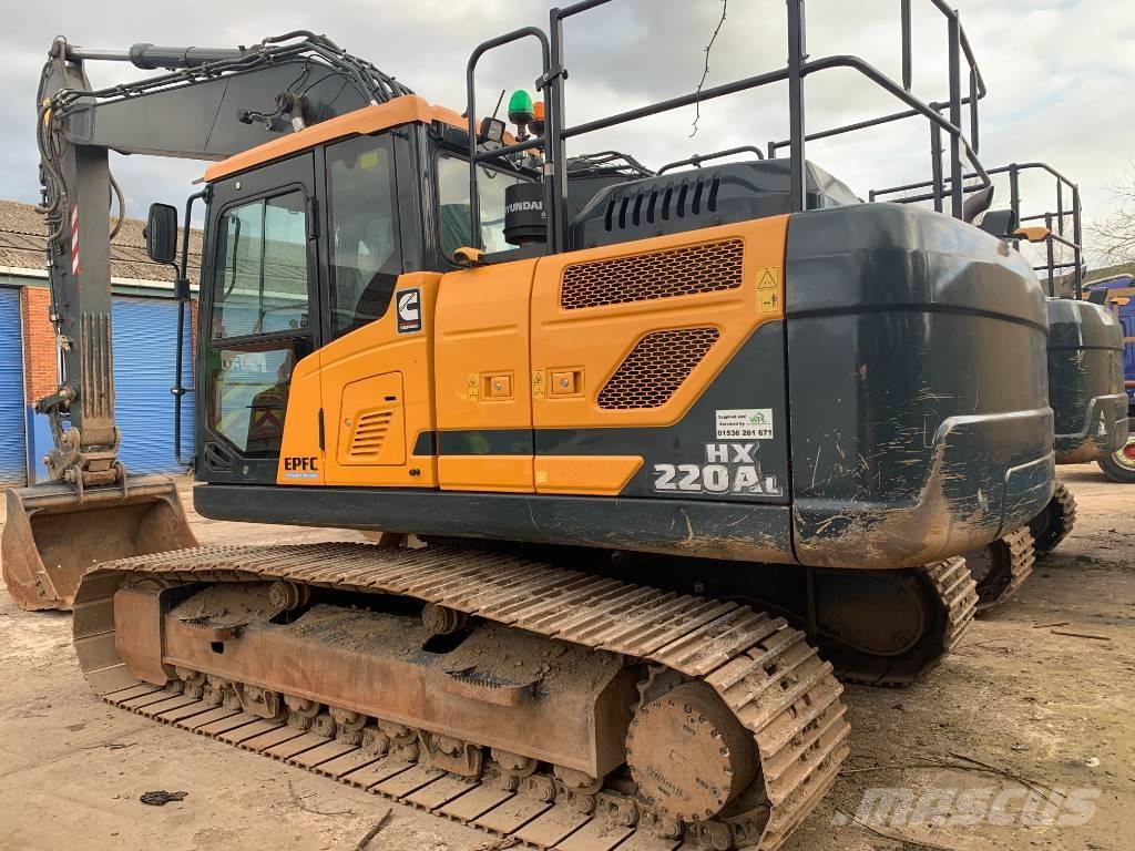 Hyundai HX220A L Rupsgraafmachines
