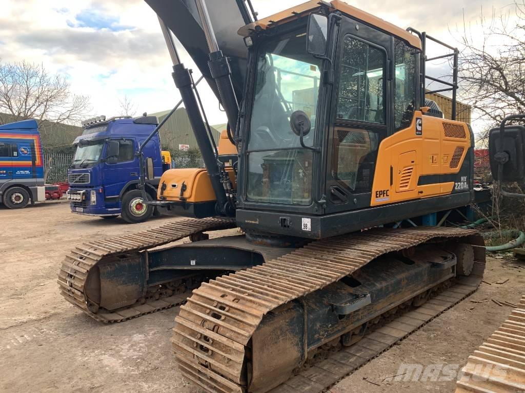 Hyundai HX220A L Rupsgraafmachines