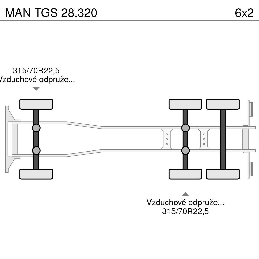 MAN TGS 28.320 Vuilniswagens