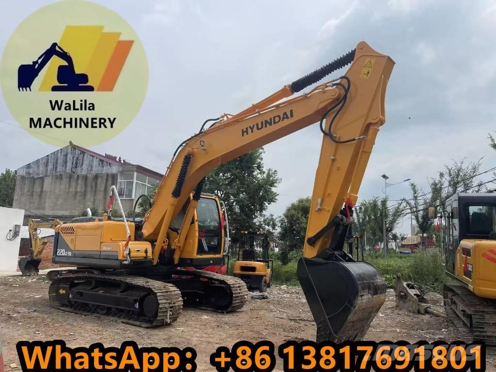 Hyundai R220 Midigraafmachines 7t - 12t