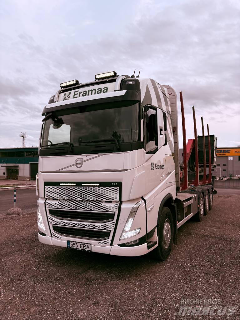 Volvo FH 500 Hout-Bakwagens