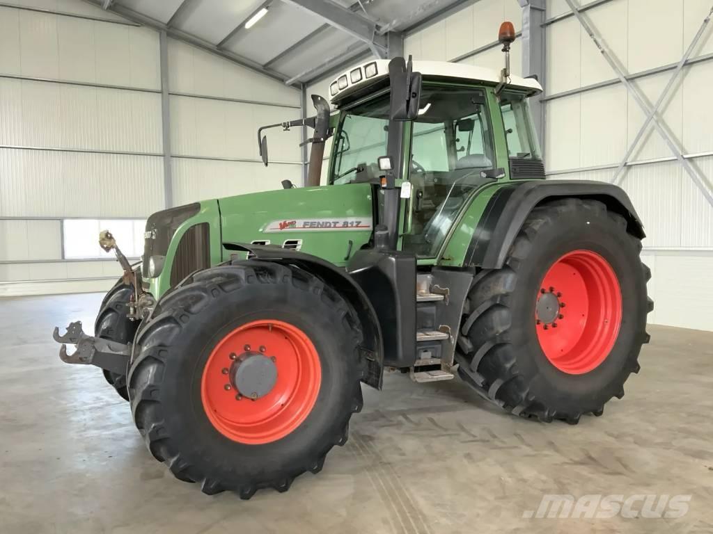 Fendt 817 Vario Tractoren