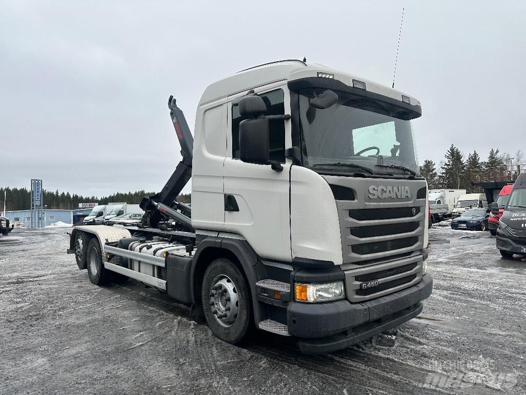 Scania G450 6x2*4 Vrachtwagen met containersysteem