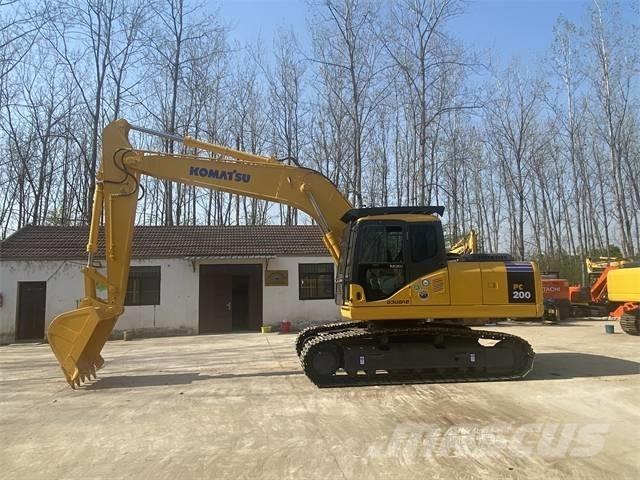 Komatsu PC200-7 Rupsgraafmachines