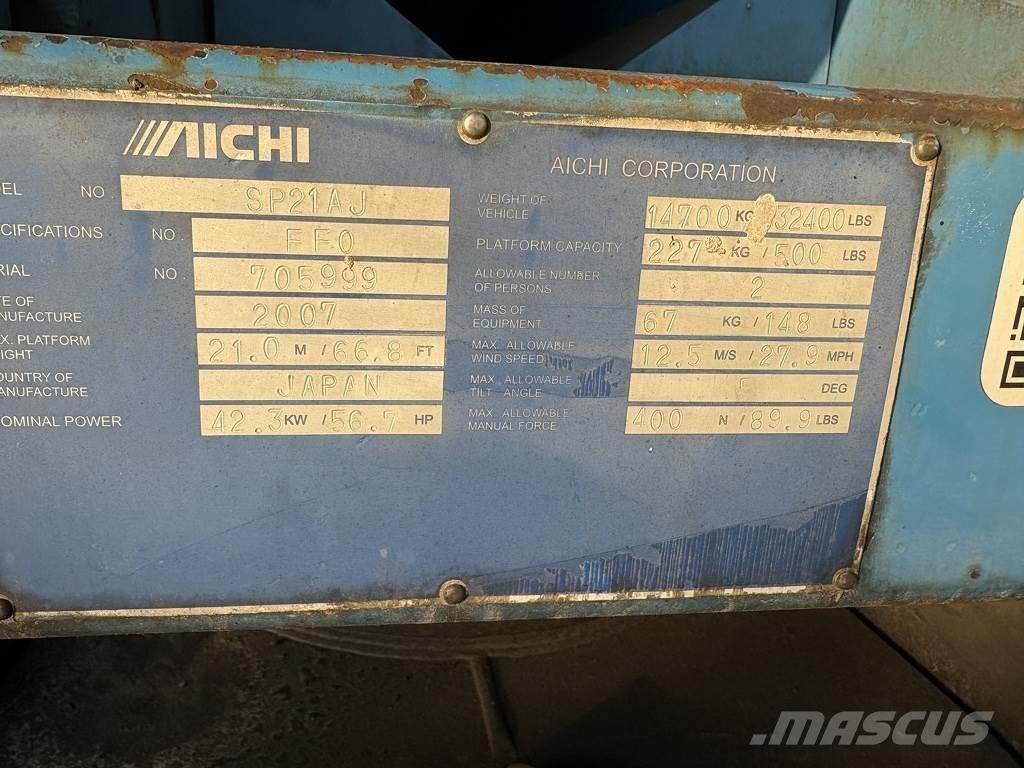 Aichi Sp21aj Telescoophoogwerkers