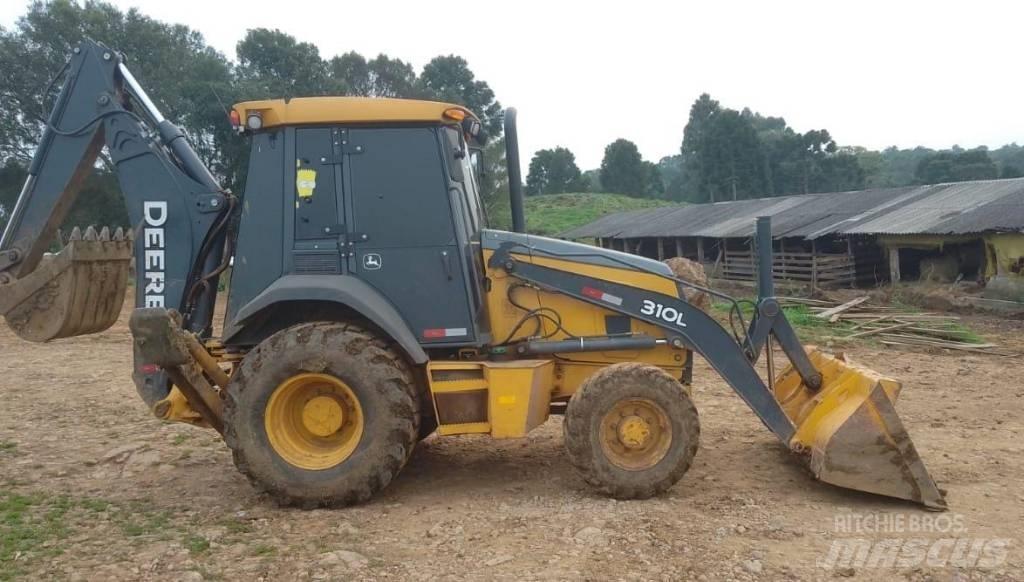 John Deere 310 L Graaf-laadcombinaties