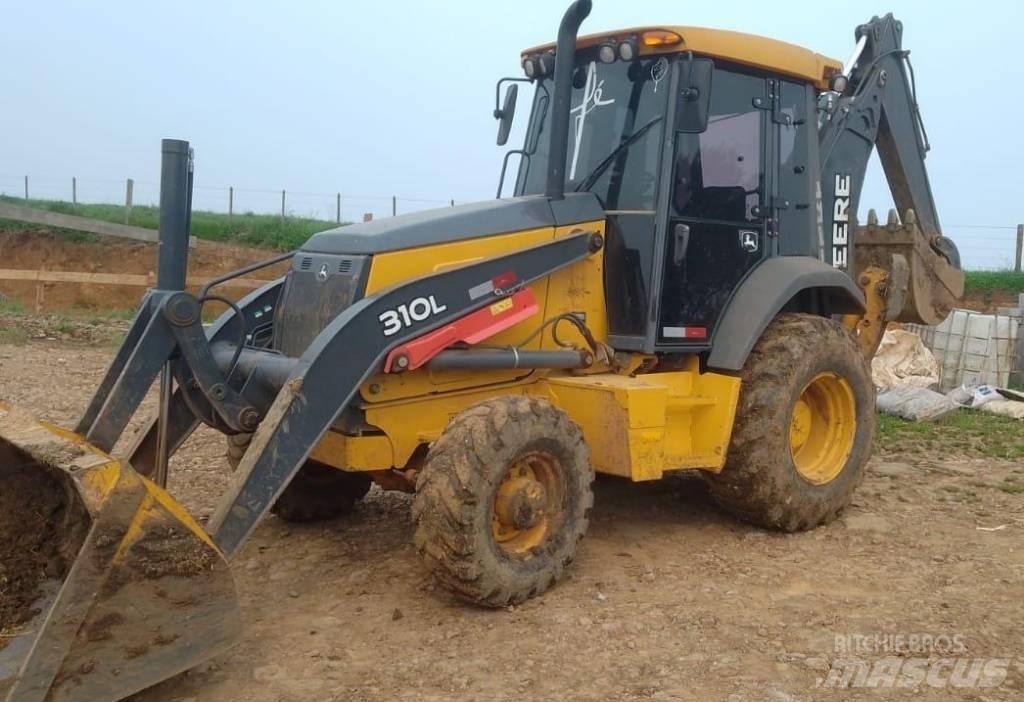 John Deere 310 L Graaf-laadcombinaties