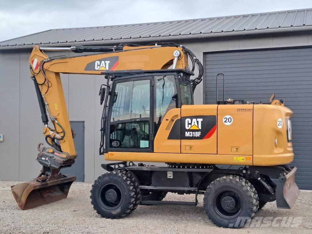 CAT M318F Wielgraafmachines