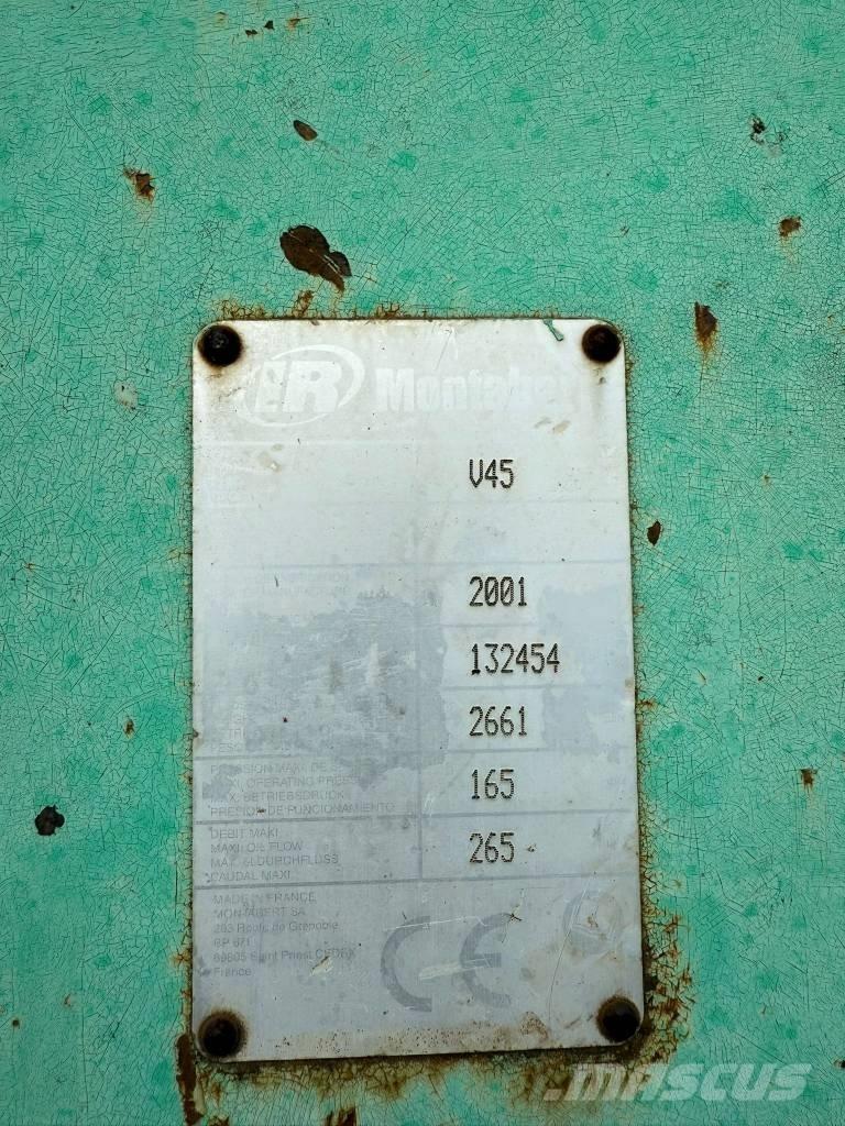 Montabert V 45 Hamers en brekers