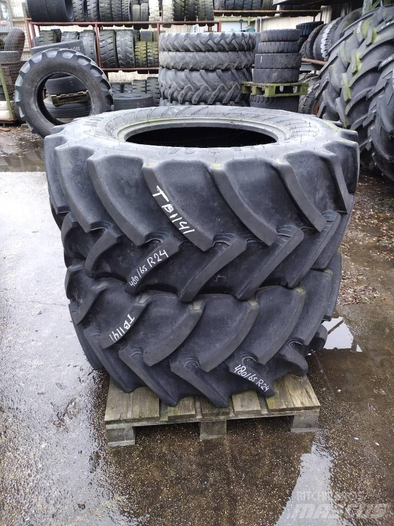 Mitas 480/65 R24 Banden, wielen en velgen