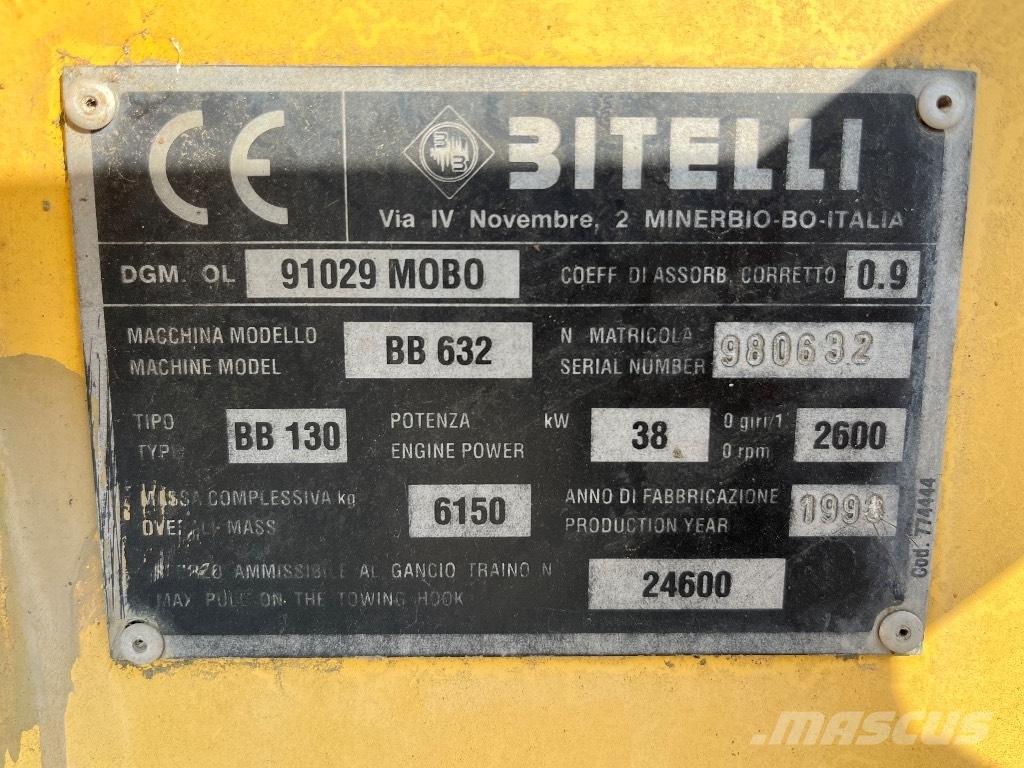 Bitelli BB 632 Asfaltafwerkmachines