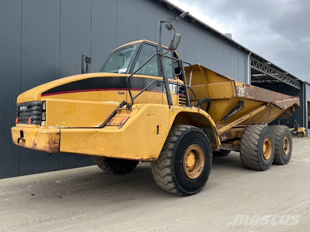 CAT 735 Knik dumptrucks