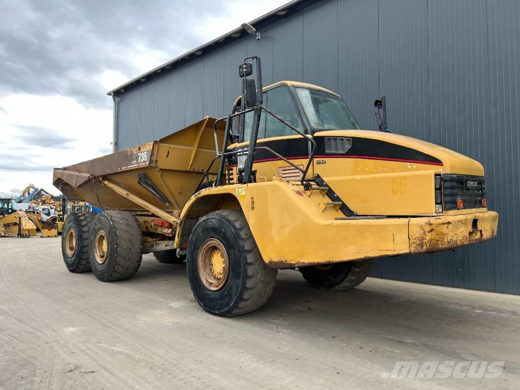CAT 735 Knik dumptrucks