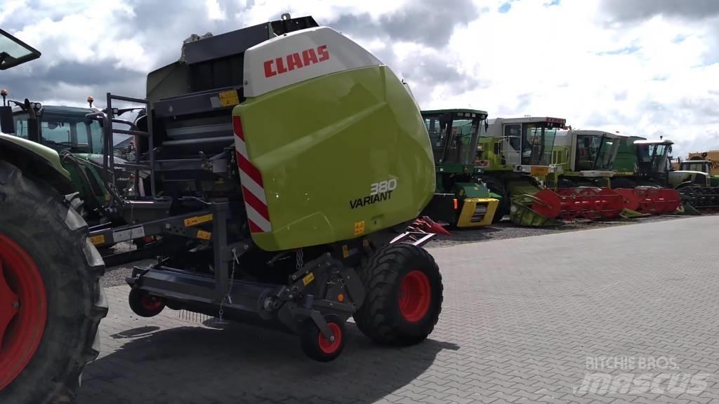 CLAAS Variant 380 Ronde-balenpersen