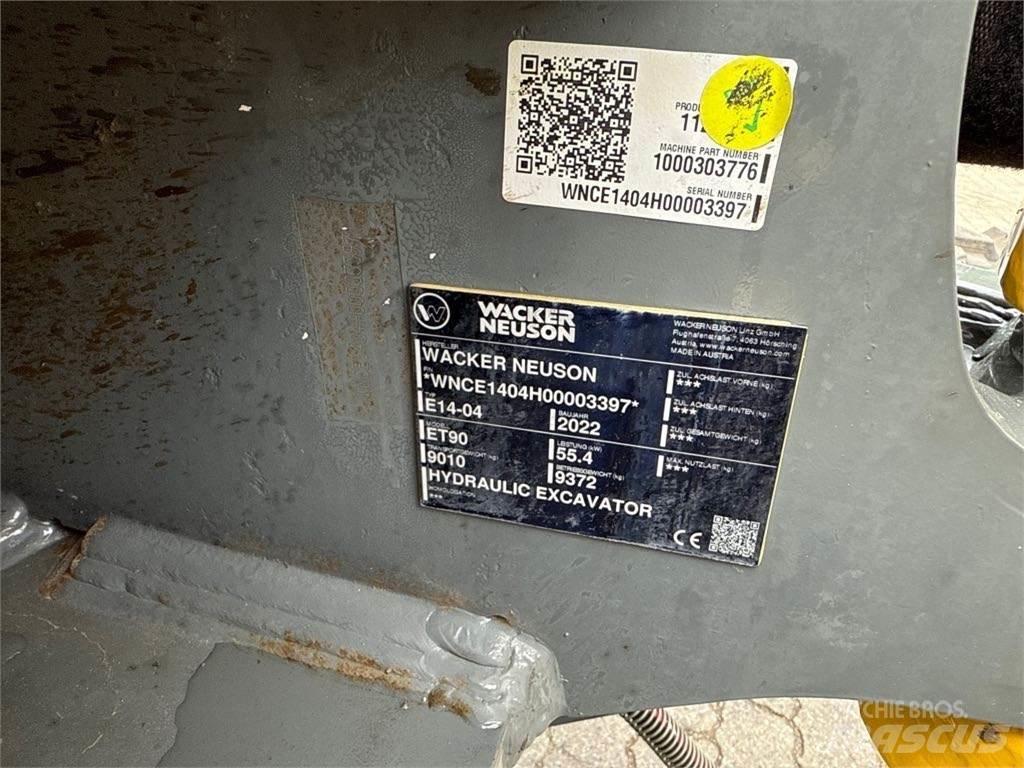 Wacker Neuson ET90 Rupsgraafmachines