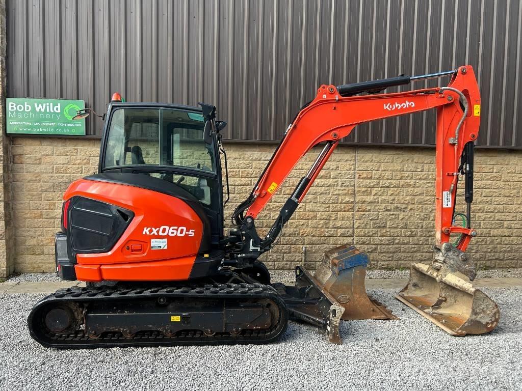 Kubota KX060-4 Minigraafmachines < 7t