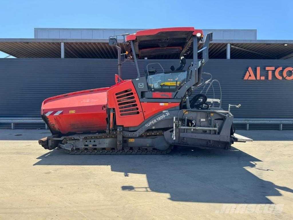 Vögele SUPER 1800-3I Asfaltafwerkmachines