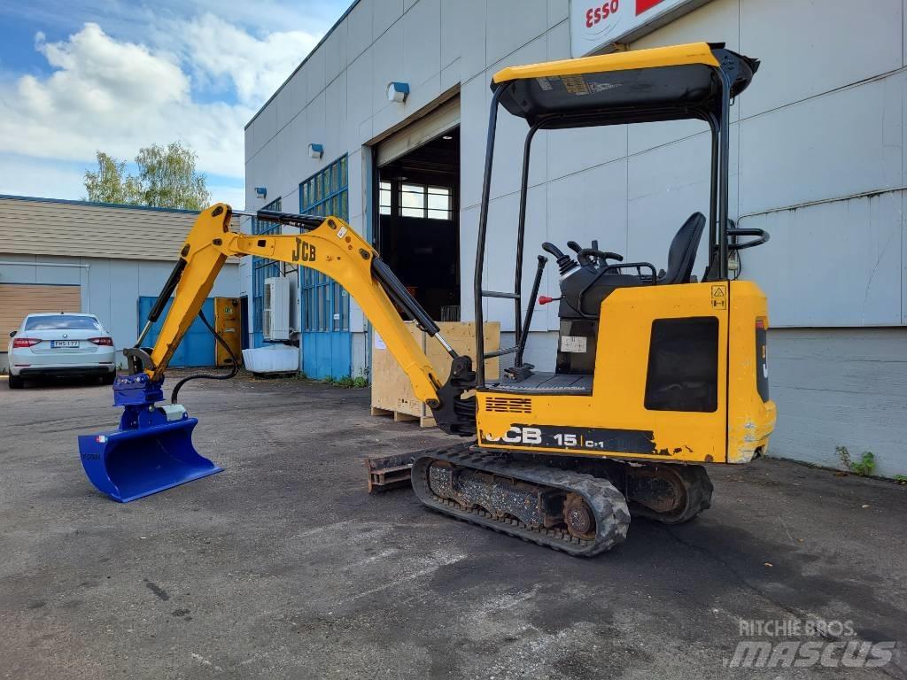 JCB 15 C-1 Minigraafmachines < 7t