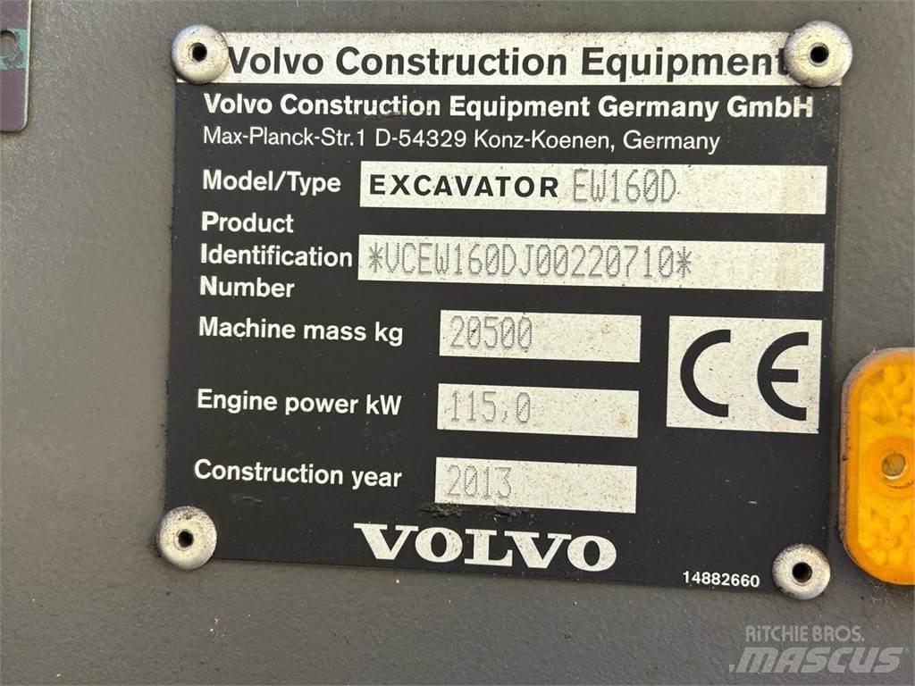 Volvo EW 160 D Wielgraafmachines