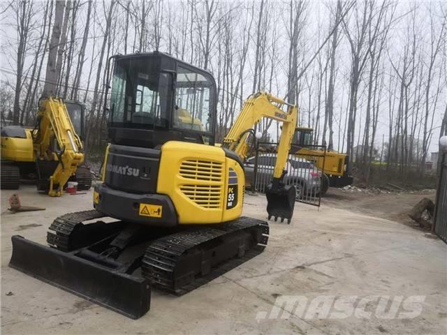 Komatsu PC 55 Rupsgraafmachines