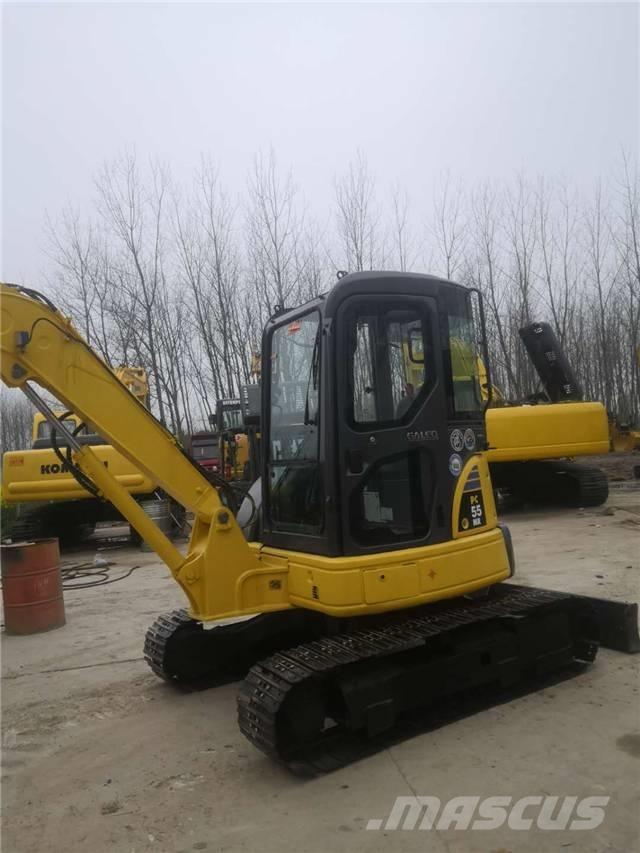 Komatsu PC 55 Rupsgraafmachines