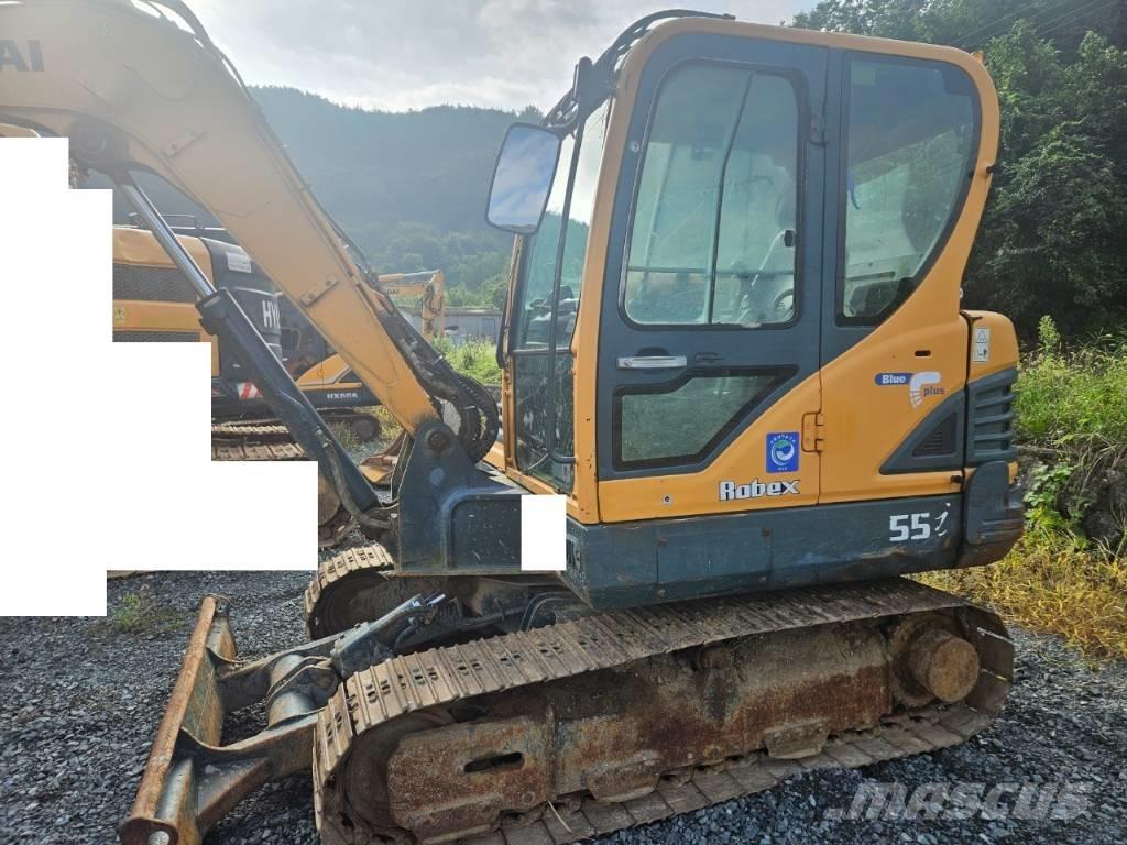 Hyundai Robex 55 Minigraafmachines < 7t