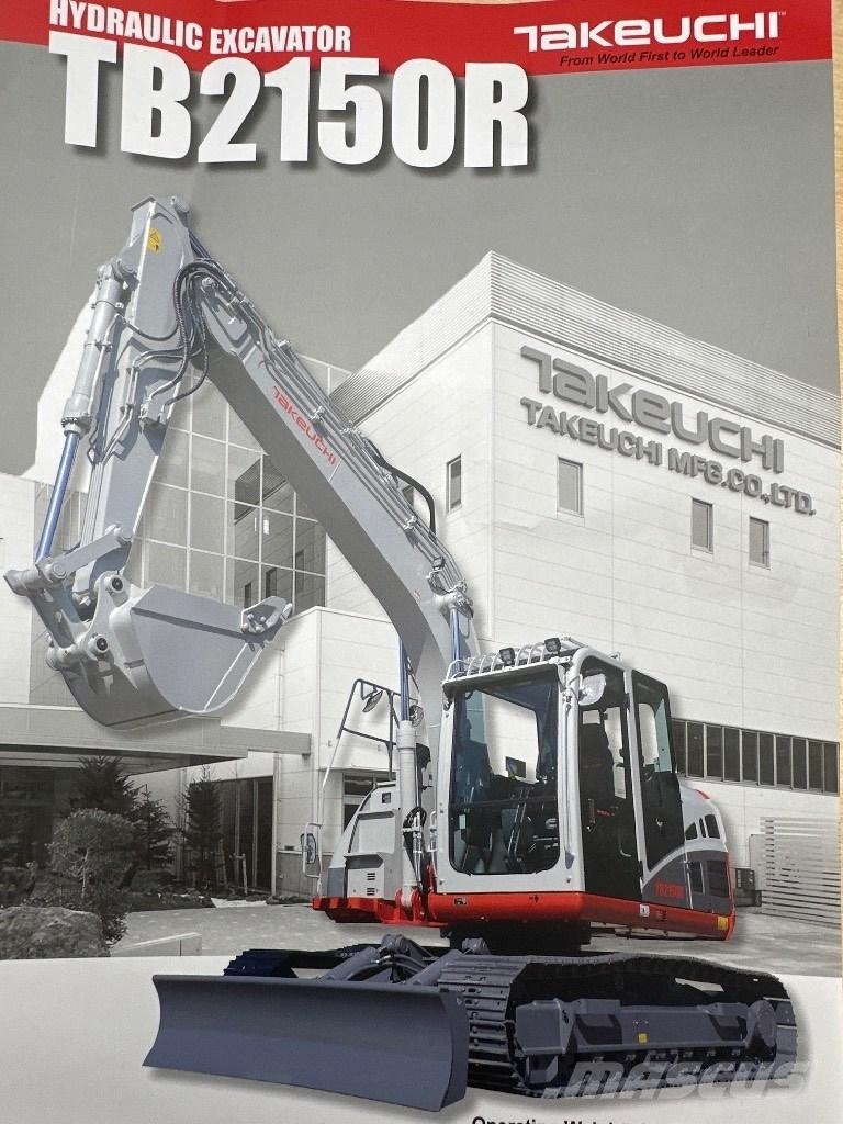 Takeuchi TB 2150 R Rupsgraafmachines