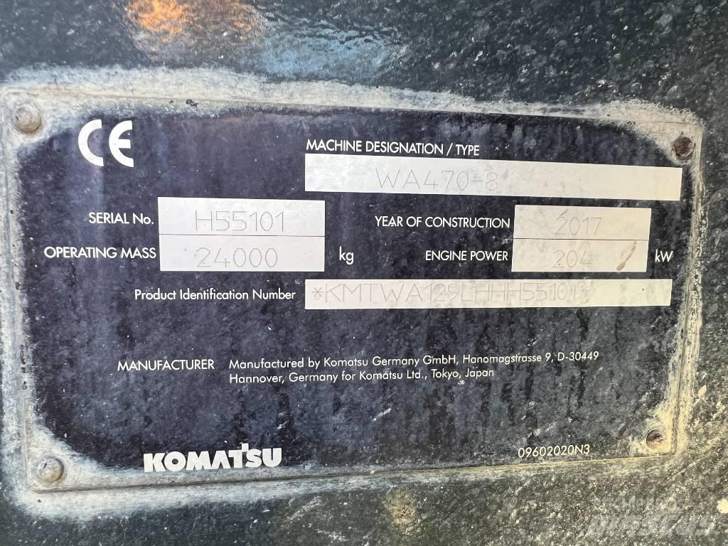 Komatsu WA 470-8 Wielladers