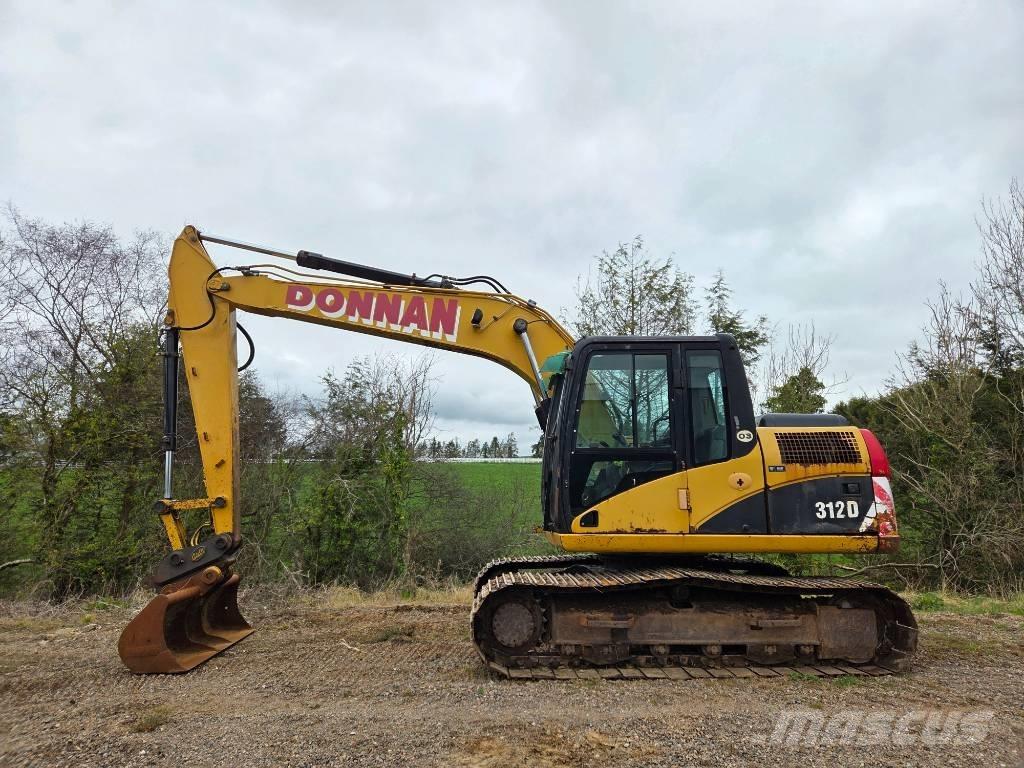 CAT 312 D Rupsgraafmachines