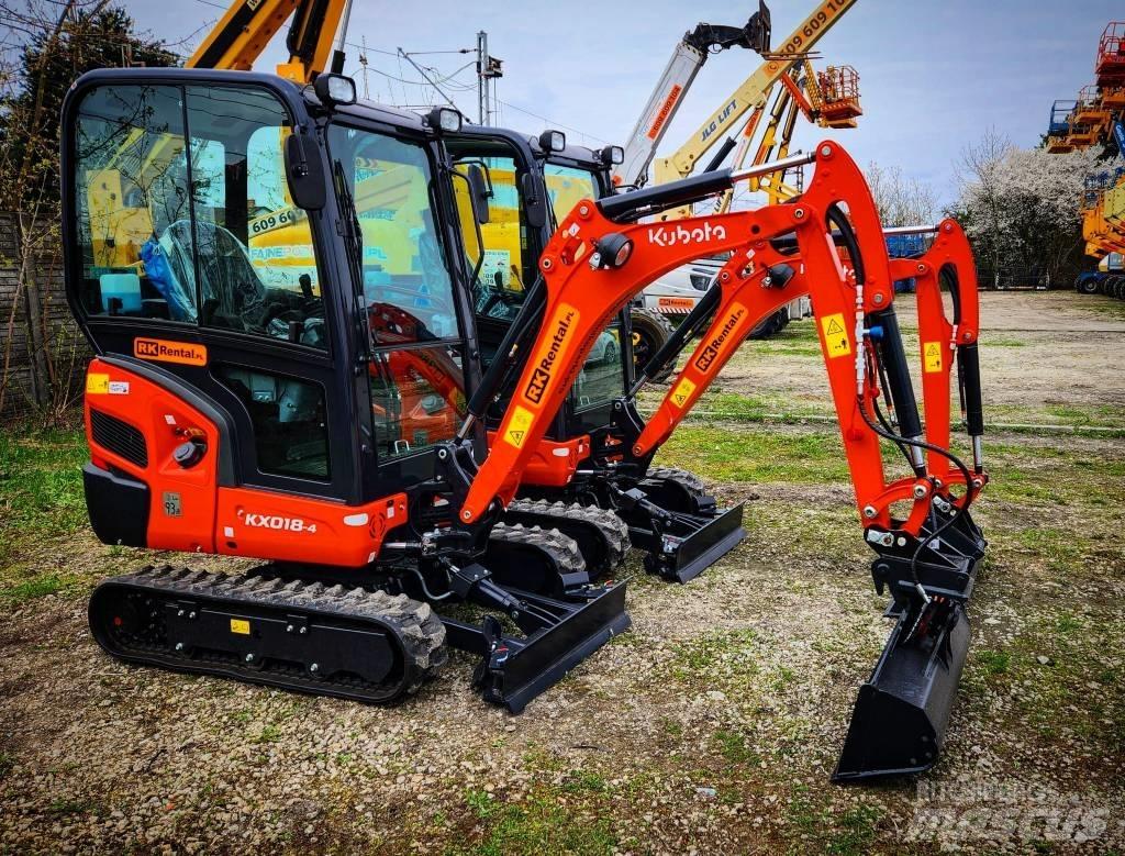 Kubota KX 018-4 Minigraafmachines < 7t