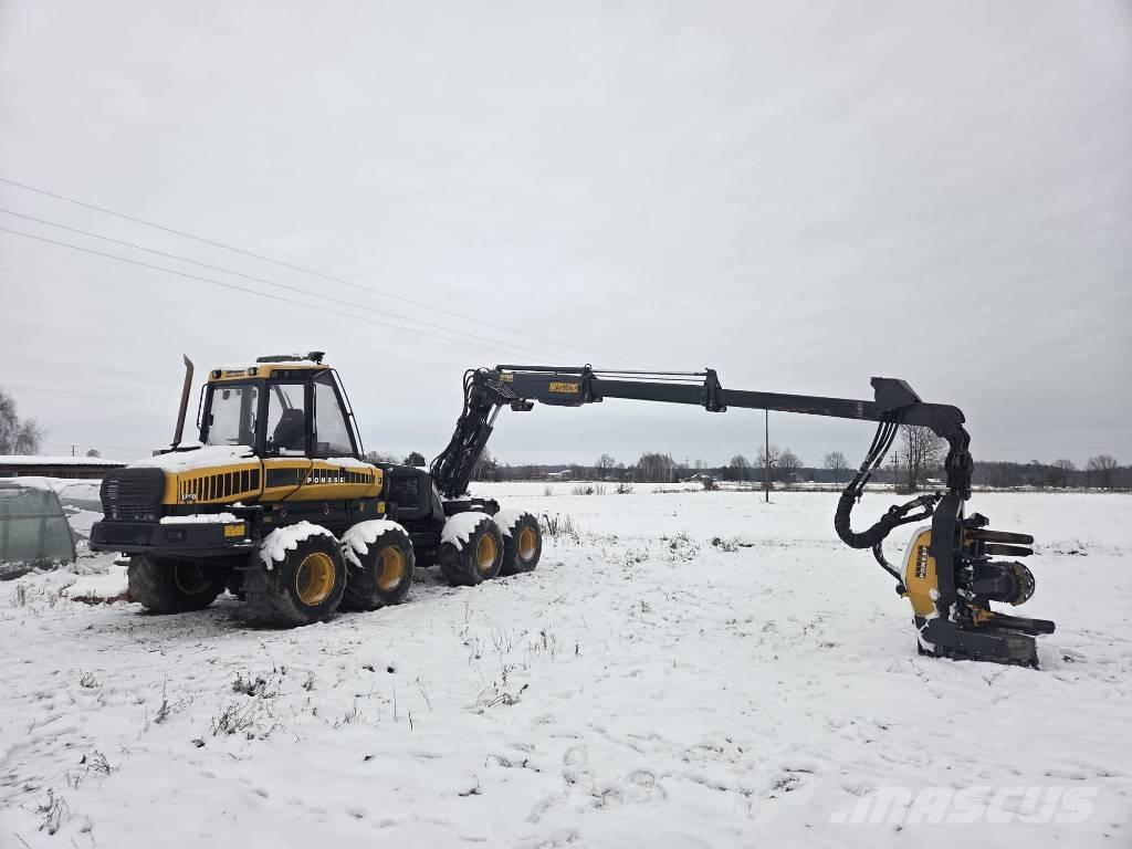 Ponsse Ergo 8WD Harvesters